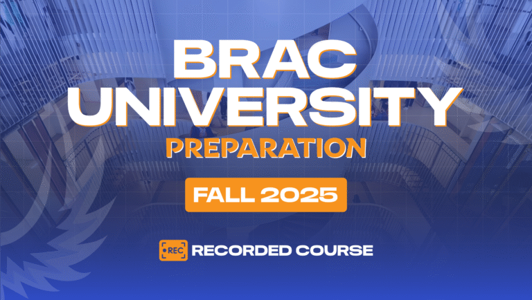 BRAC University Recorded Course – Fall 2025 [Batch 57]